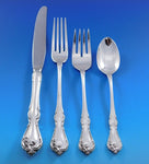 Rose Cascade by Reed & Barton Sterling Silver Flatware Service 12 Set 59 pieces
