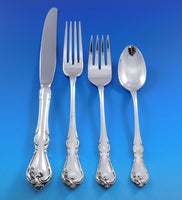 Rose Cascade by Reed & Barton Sterling Silver Flatware Service 12 Set 59 pieces