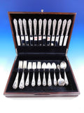 Fontaine by International Sterling Silver Flatware Set Service 60 Pcs F Mono