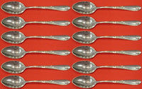 Silver Wheat by Reed & Barton Sterling Silver Teaspoon Set of 12 pcs 6 1/8"