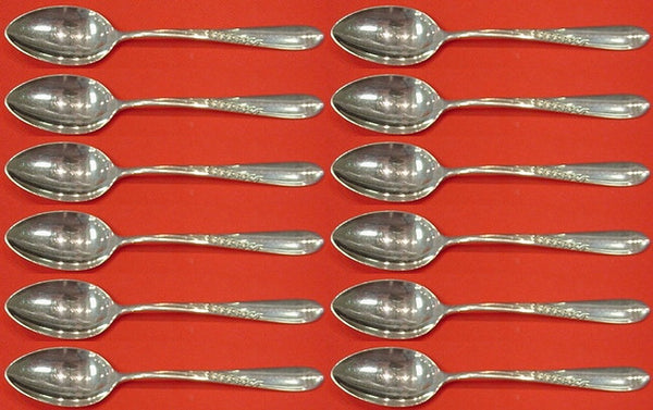Silver Wheat by Reed & Barton Sterling Silver Teaspoon Set of 12 pcs 6 1/8"