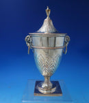 Sheffield English Estate Silverplated Copper Urn w/Ram Handles and Lid #5408
