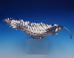 Buccellati Italian Sterling Silver Bowl Leaf Shaped 14 1/2" x 6" 11 ozt. (#7886)