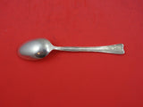 Lap Over Edge Acid Etched by Tiffany and Co Sterling Teaspoon w/ Flowers 6"
