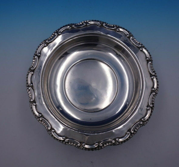 San Marco by Camusso Peruvian Sterling Silver Fruit Bowl 2" x 10 1/2" (#4848)