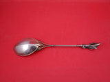 Calla Lily by Whiting Sterling Pudding Spoon narrow bowl pointed GW 10 1/8"