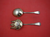 Chambord by Reed and Barton Sterling Silver Salad Serving Set GW pierced 9"