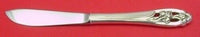 Silver Iris by International Sterling Silver Butter Spreader HH Pointed 6 3/8"