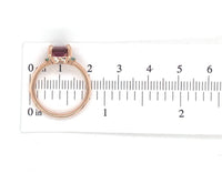 14k Gold 1.79 Carat Bi-Color Watermelon Genuine Natural Tourmaline Ring (#J7017)