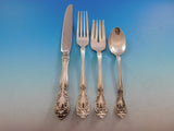 Chateau Rose by Alvin Sterling Silver Flatware Set for 18 Service 121 Pieces