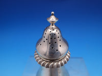 English Gadroon by Gorham Sterling Silver Salt Pepper Shakers 2pc #35 (#8023)