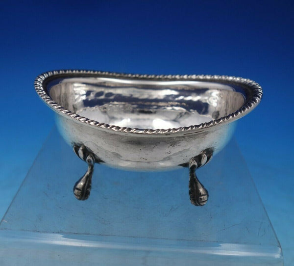 Italian .800 Silver Bowl Footed Handwrought 2" x 4 3/8" x 2 1/4" (#6824)
