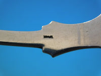 Wood & Hughes Sterling Silver Pie Server BC w/Woman "Julia" on Back 10 3/8"