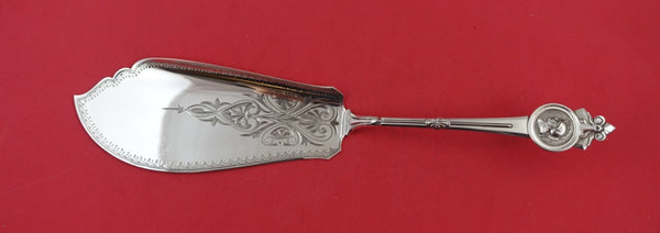 Medallion by Gorham Sterling Silver Fish Server AS  brite-cut blade 11 3/4"