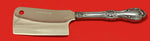 Wild Rose by International Sterling Silver Cheese Cleaver HHWS Custom 6 1/2"