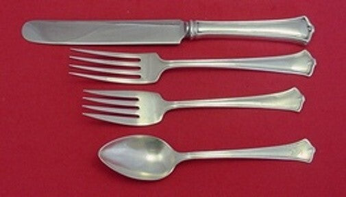 America By Wallace Sterling Silver Regular Size Place Setting(s) 4-Piece