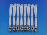 Royal Danish by International Sterling Silver Butter Spreader HH AS Set of 8 pcs