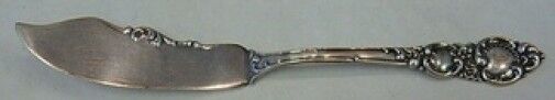 Navarre by Lunt Sterling Silver Master Butter Flat Handle 7 1/2"