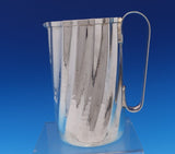 Fluted Modern by Calegaro Italy .800 Silver Milk Pitcher 6 1/8" Tall (#7520)