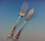 Pendant of Fruit by Lunt Sterling Silver Flatware Set For 12 Service 65 Pieces