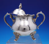 American Rose by International Silverplate Tea Set 5pc (#8832) Beautiful!