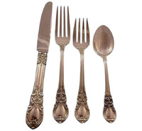 American Victorian by Lunt Sterling Silver Flatware Set 8 Service 40 Pieces