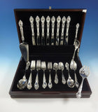 Malvern by Lunt Sterling Silver Flatware Set For 8 Service 45 Pieces