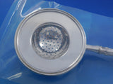 English Gadroon by Gorham Sterling Silver Tea Strainer over the Cup Custom Made
