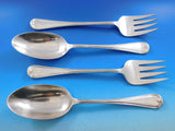 Thread Edge by James Robinson Sterling Silver Flatware Dinner Service 191 pieces