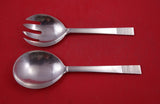Parallel by Georg Jensen Sterling Silver Salad Serving Set 2pc FH AS 8"