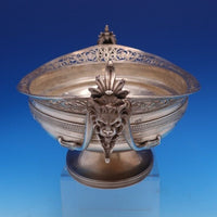 Lion by Gorham Sterling Silver Centerpiece #130 8 1/2" x 15 1/2" (#7594)