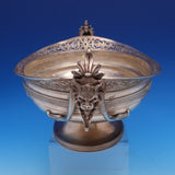 Lion by Gorham Sterling Silver Centerpiece #130 8 1/2" x 15 1/2" (#7594)