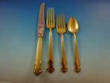 English Shell Vermeil by Lunt Sterling Silver Regular Size Place Setting(s) 4pc