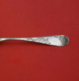 Number 43 by Towle Sterling Silver Berry Spoon GW Bright-Cut with Clovers 8 5/8"