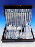 Eloquence by Lunt Sterling Silver Flatware Set for 8 Service 58 pieces New