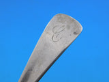 Arlington by Towle Sterling Silver Preserve Spoon GW BriteCut Flower Leaf C mono