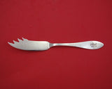 Antique Hammered by Shreve Sterling Silver Cheese Knife w/Pick FH AS Orig 7 3/4"