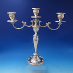 Melrose by Gorham Sterling Silver Candelabra 3-Light #1381 14" x 14" (#5165)