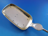 Peter Hertz Danish Sterling Silver Large Platter Spoon with Strawberries 12"