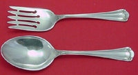 Stuart by Whiting Sterling Silver Salad Serving Set AS 2pc