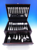 Champlain by Amston Sterling Silver Flatware Service for 12 Set 77 Pieces