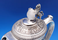 H. Woodward and Co English Victorian Sterling Claret Wine Decanter Pitcher #7524