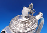 H. Woodward and Co English Victorian Sterling Claret Wine Decanter Pitcher #7524