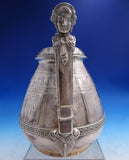 Figural Bust by George Sharp Sterling Silver Tea Pot Etruscan Design (#8712)