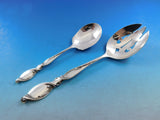 Silver Swirl by Wallace Sterling Silver Flatware Set for 8 Service 52 pcs Modern