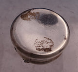 Chrysanthemum by Shiebler Sterling Silver Snuff Box Gold Washed #1240 (#8719)