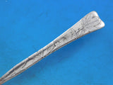 Lap Over Acid Etched by Tiffany Sterling Silver Fruit Fork Sensitive Plant 6"