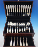 Stromlinie by A. Dragsted Danish Sterling Silver Flatware Set for 12 Rare 72 pcs