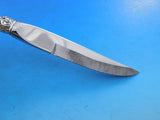 Grande Baroque Wallace Sterling Silver Steak Knife Set 12pc Original Bevel 9 3/8