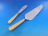Hamilton Vermeil by Tiffany Sterling Silver Flatware Set 12 Service 179 pcs Gold